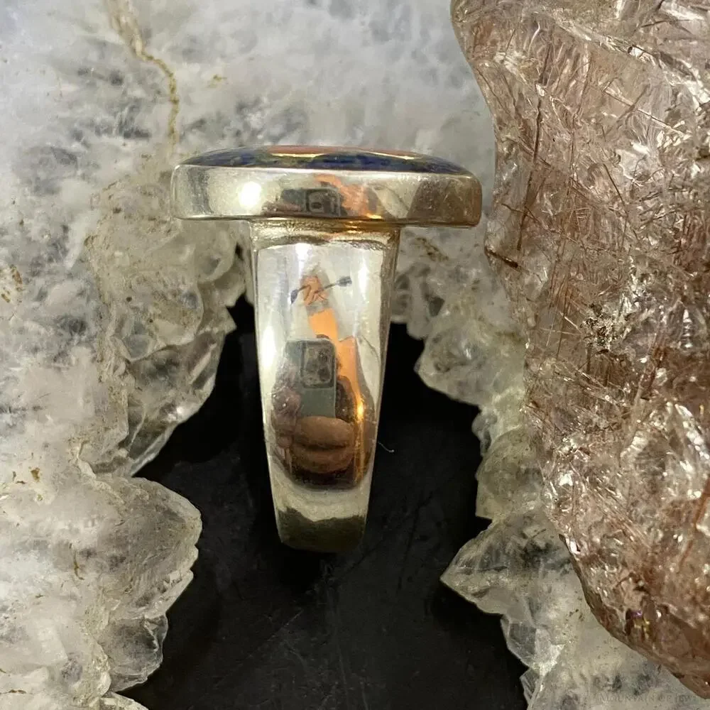 Carolyn Pollack Sterling Silver Multistone Flower Chip Inlay Ring For Women